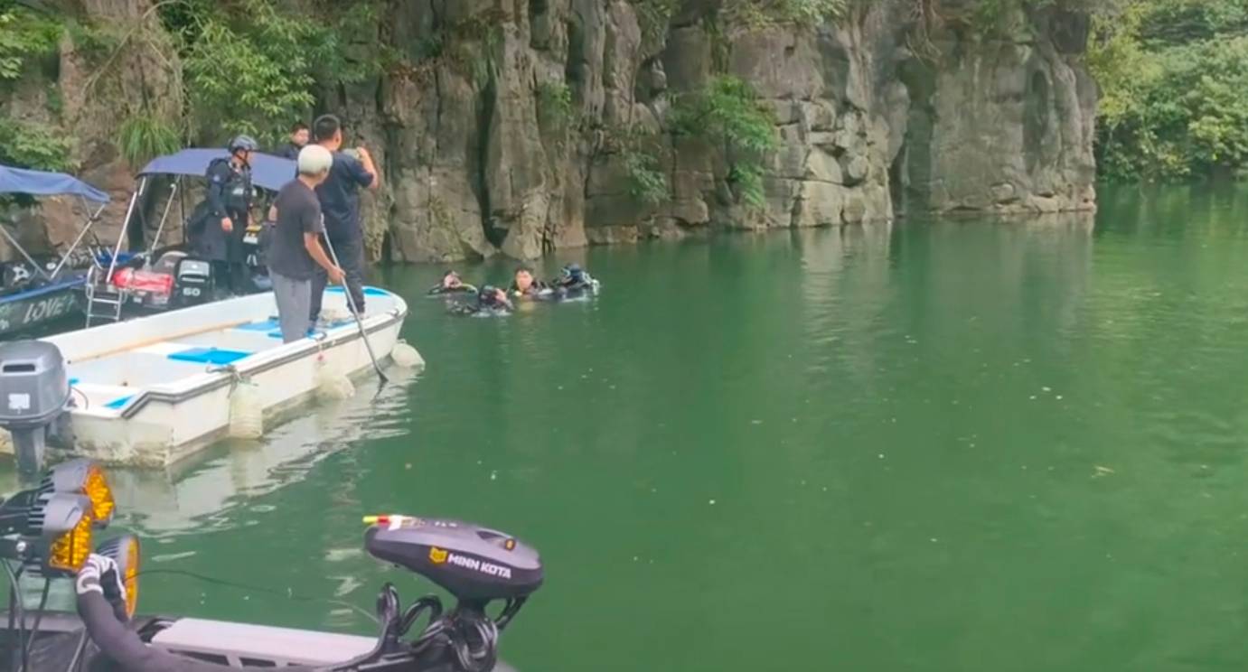 湘西男子水下失联5日后成功获救！知情人：水下有洞穴<strong></p>
<p>okex下载app</strong>，在横向往山体百米处的气室找到