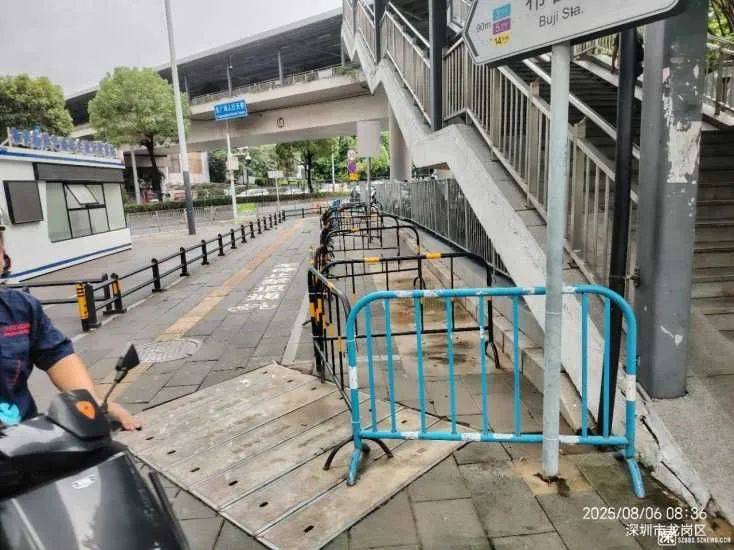 深圳一地铁口停车框内禁停车<strong></p>
<p>okex充值</strong>？布吉街道释疑：系重新规划