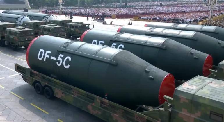 东风-61实现环绕世界打击飞行<strong></p>
<p>okex代币地址</strong>？美媒：中国洲际导弹数量领跑全球