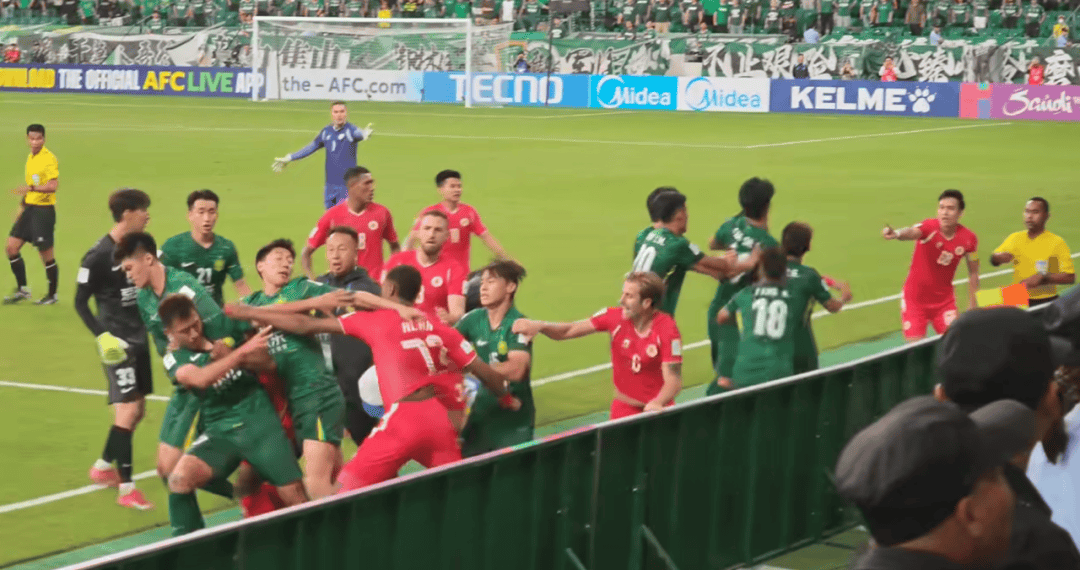 北京国安亚冠赛场爆发冲突<strong></p>
<p>火币</strong>，场面十分混乱